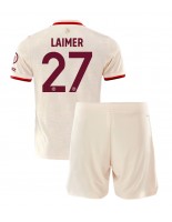 Bayern Munich Konrad Laimer #27 Tredjedraktsett Barn 2024-25 Korte ermer (+ bukser)